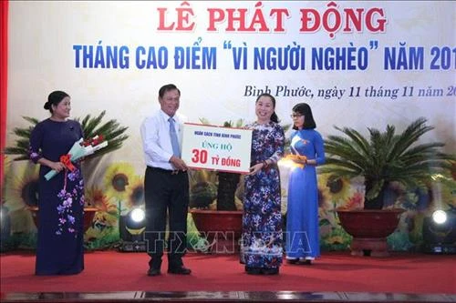Bình Phước vận động nguồn vốn xã hội xây 2.000 căn nhà cho hộ nghèo