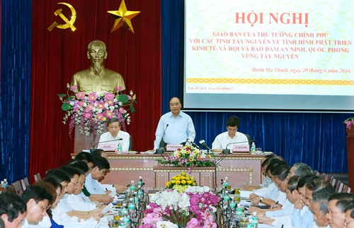 Thủ tướng Nguyễn Xuân Phúc: Phát huy lợi thế so sánh, đưa Tây Nguyên tiếp tục phát triển