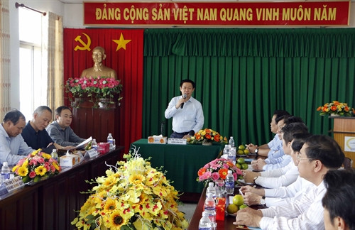 Phó Thủ tướng Chính phủ Vương Đình Huệ làm việc tại Cần Thơ