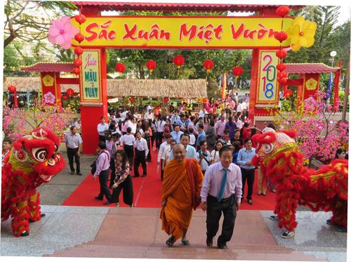 Cơ hội được giao lưu, trải nghiệm tại chương trình “Sắc Xuân miệt vườn 2018”