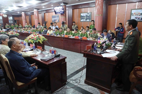 Họp báo thông báo kết quả điều tra vụ án giết người tại phường An Hải Đông, quận Sơn Trà (Đà Nẵng)