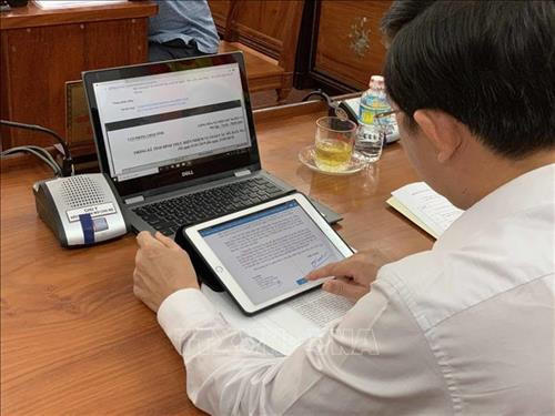 UBND tỉnh Bình Định triển khai chữ ký số và giao, nhận văn bản điện tử liên thông