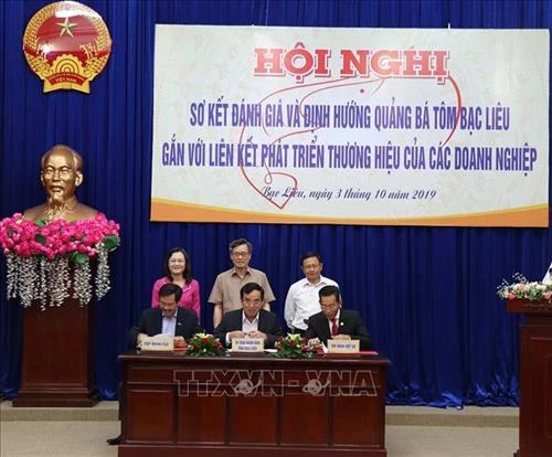 Quảng bá thương hiệu tôm Bạc Liêu