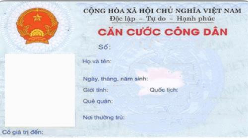 Quy định mới về trình tự, thủ tục cấp thẻ Căn cước công dân sắp có hiệu lực