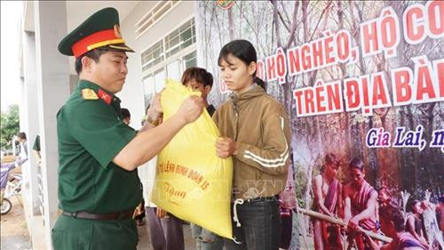 Gia Lai hỗ trợ gạo mùa giáp hạt cho đồng bào dân tộc thiểu số biên giới