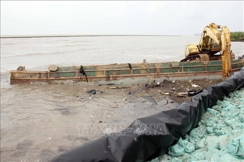Cà Mau sẽ hỗ trợ xử lý sự cố đê phòng hộ ven biển Tây