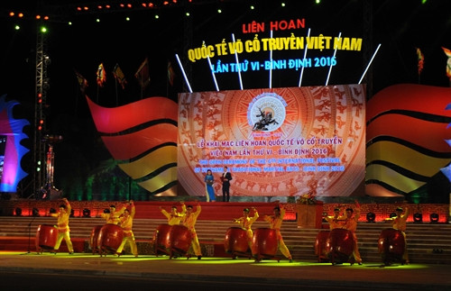 Liên hoan quốc tế võ cổ truyền Việt Nam tại Bình Định