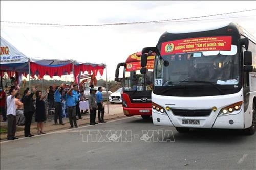 Những chuyến xe mùa Xuân ở Thành phố Hồ Chí Minh