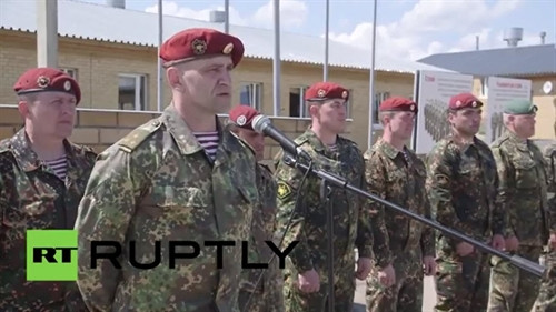 Cảnh so tài gay cấn để vào Vệ binh quốc gia Nga