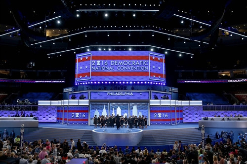 Bầu cử Mỹ 2016: Khai mạc Đại hội toàn quốc đảng Dân chủ