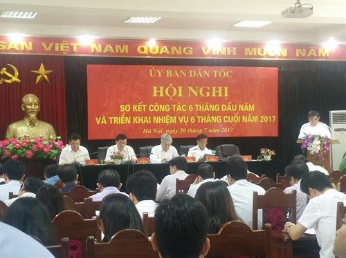 Ủy ban Dân tộc tập trung thực hiện 14 nhiệm vụ trọng tâm trong 6 tháng cuối năm 2017