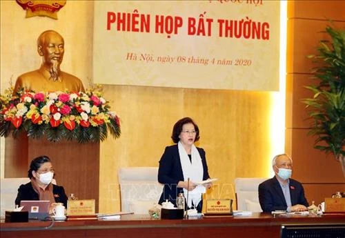 Dịch COVID-19: Ủy ban Thường vụ Quốc hội họp bất thường để cho ý kiến về các biện pháp hỗ trợ người dân