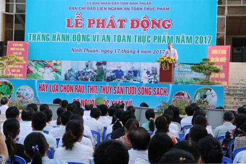 Ninh Thuận nâng cao nhận thức về sản xuất, kinh doanh thực phẩm an toàn