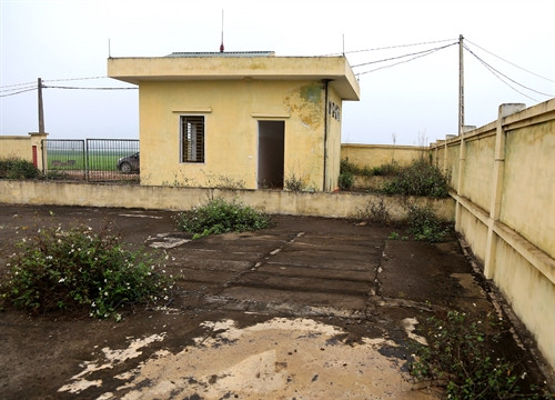 Xây dựng không hợp lý, trạm xử lý rác thải bỏ không ở Phú Thọ