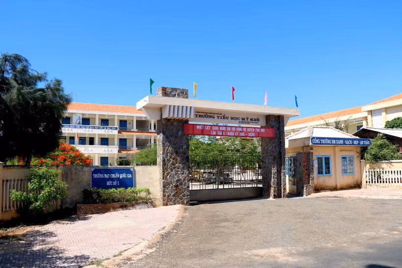 Nhiều cơ sở giáo dục được cải tạo khang trang. Nguồn:baobinhthuan.com.vn