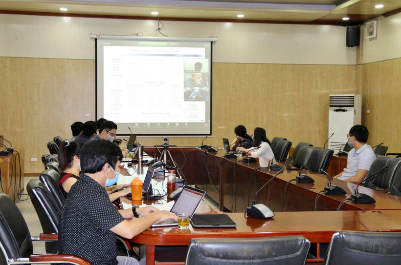 Quang cảnh buổi hội thào. Ảnh: giaoducthoidai.vn