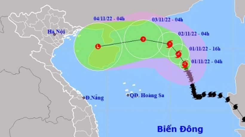 Bão số 7 ít có khả năng ảnh hưởng trực tiếp đến đất liền nước ta