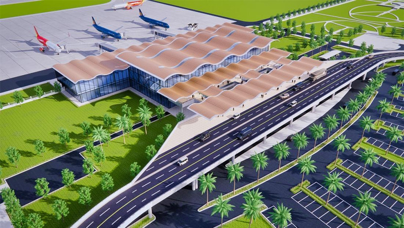 Một trong những phối cảnh của dự án Sân bay Quảng Trị. Ảnh :thanhnien.vn 