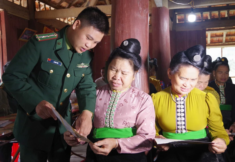 Những chiến sĩ biên phòng “gác” xuân gìn giữ bình yên biên cương Tây Bắc của Tổ quốc