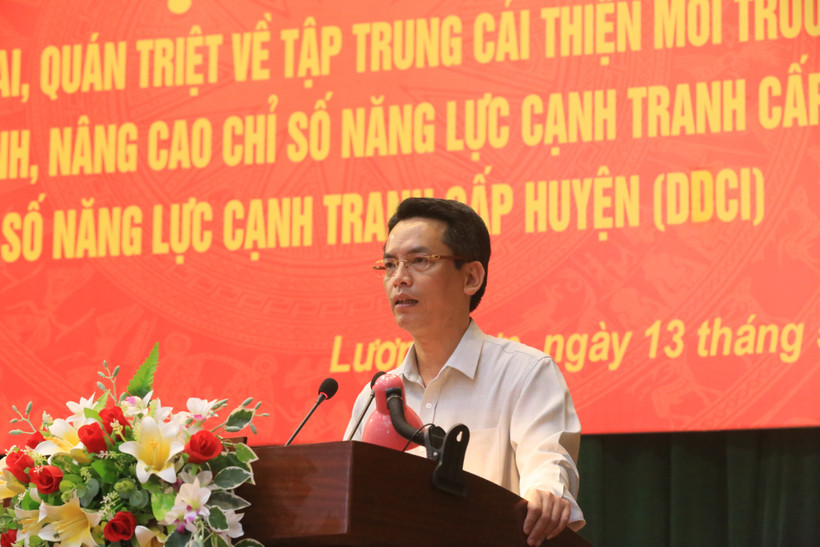 Lương Sơn triển khai các giải pháp nâng cao chỉ số năng lực cạnh tranh 