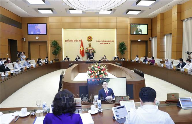 Quang cảnh phiên họp. Ảnh: Doãn Tấn - TTXVN 