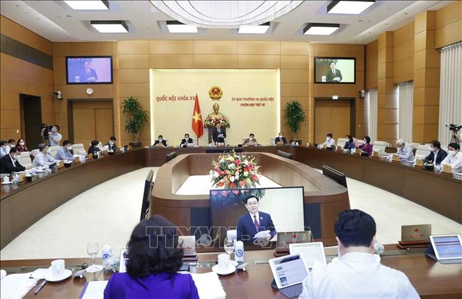 Quang cảnh phiên họp. Ảnh: Doãn Tấn - TTXVN 