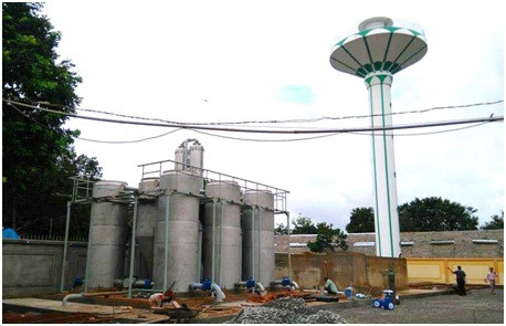 Hệ thống cấp nước tại xã Bình Lộc, thị xã Long Khánh, tỉnh Đồng Nai. Ảnh: sonongnghiep.dongnai.gov.vn