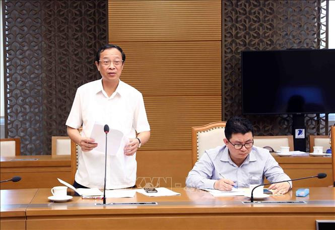 Thứ trưởng Bộ Giáo dục và Đào tạo Phạm Ngọc Thưởng phát biểu. Ảnh: Phạm Kiên - TTXVN 