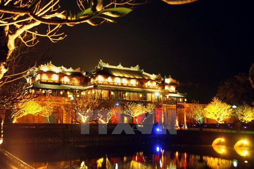 Quần thể di tích Cố đô Huế . Ảnh: Quốc Việt - TTXVN 