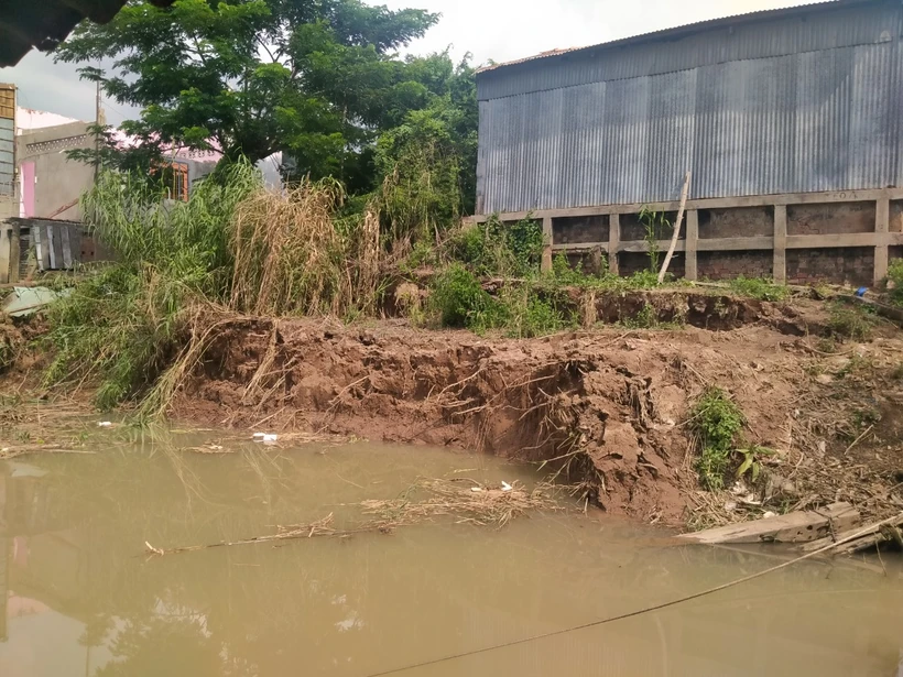 An Giang cảnh báo 56 đoạn sông nguy cơ sạt lở