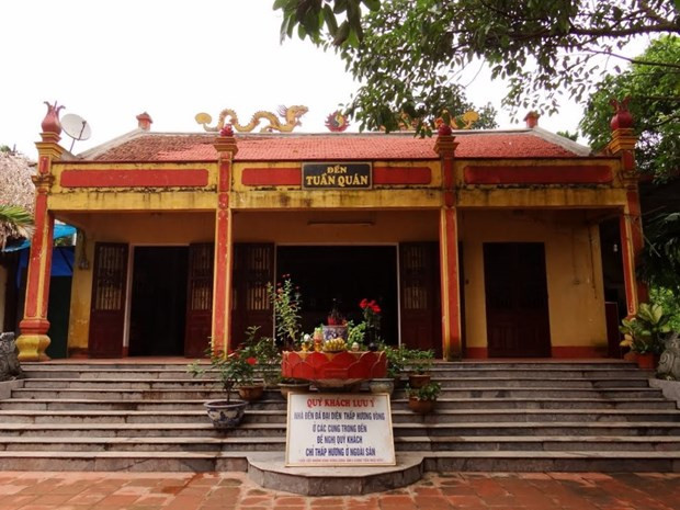 Đền Tuần Quán. Ảnh : yenbai.gov.vn 