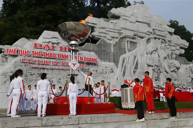 700 vận động viên tranh tài tại Đại hội Thể dục thể thao tỉnh Tuyên Quang lần thứ IX