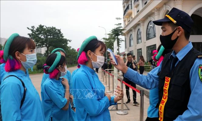 Quảng Ninh kiểm thực hiện nghiêm công tác phồng chống dịch bệnh. Ảnh : Văn Đức