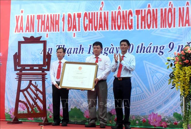An Thạnh 1 đạt chuẩn xã nông thôn mới nâng cao đầu tiên ở tỉnh Sóc Trăng 