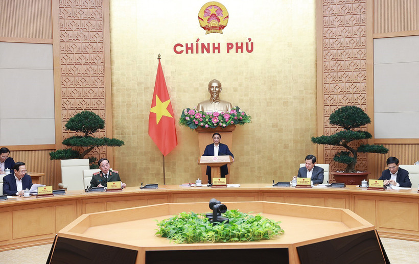 Thủ tướng Phạm Minh Chính chủ trì phiên họp Chính phủ thường kỳ tháng 2