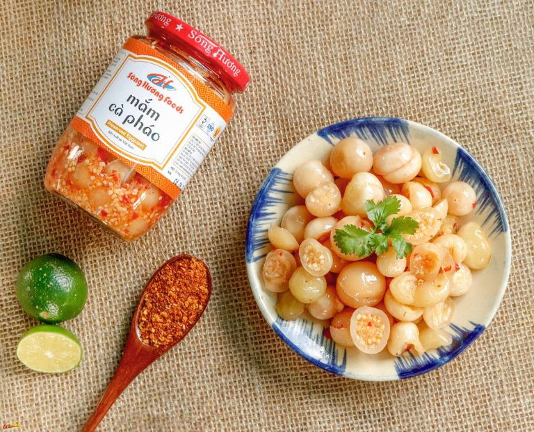 Sản phẩm mắm cà pháo của Sông Hương Foods. Nguồn: thegioihoinhap.vn 