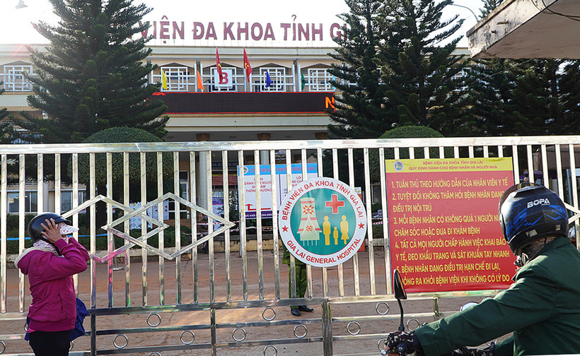 Dịch COVID-19: Phong tỏa Bệnh viện Đa khoa tỉnh Gia Lai