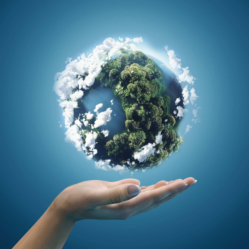 Bảo vệ tầng ozone để bảo vệ khí hậu Trái Đất. Ảnh: vngreen.vn,
