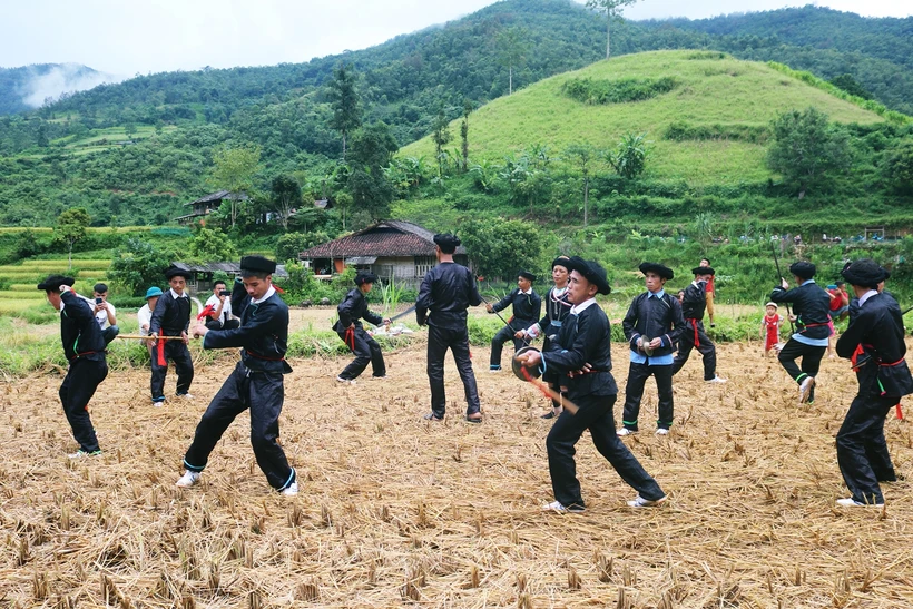 Giữ nét văn hóa độc đáo của Lễ cầu an dân tộc Giáy ở Hà Giang