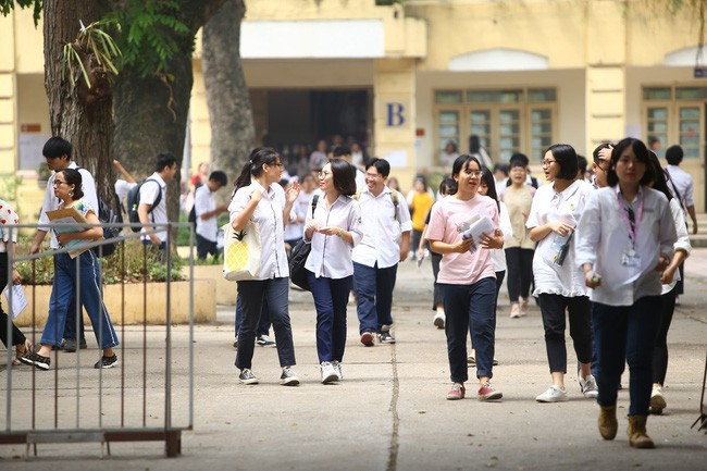 Thí sinh tự do có thể tham gia kỳ thi tốt nghiệp THPT. Ảnh TTXVN phát