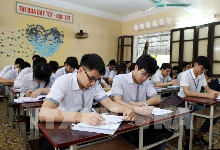 Học sinh thi tốt nghiệp. Ảnh: Thanh Tùng