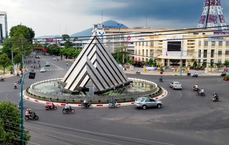 Một góc thành phố Tây Ninh. Nguồn: tuyengiao.vn