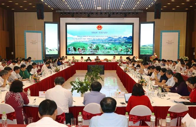 Quang cảnh hội thảo. Ảnh: Nguyễn Cường - TTXVN
