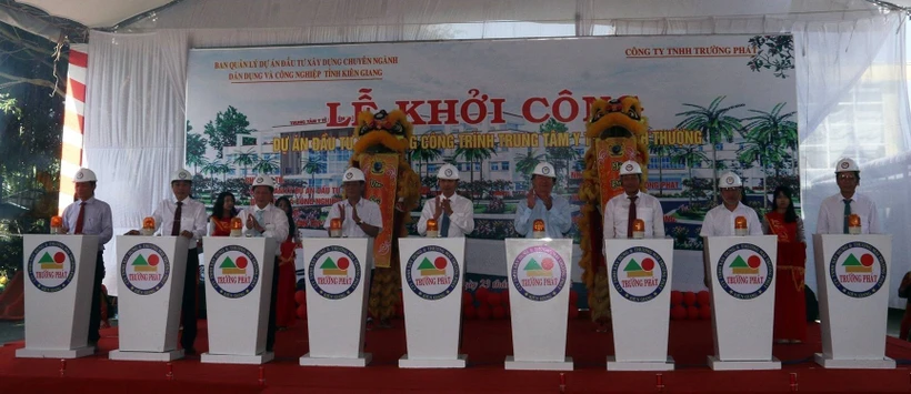 Kiên Giang phấn đấu tỷ lệ đô thị hóa đạt 35,6%.Ảnh: Lê Huy Hải - TTXVN 