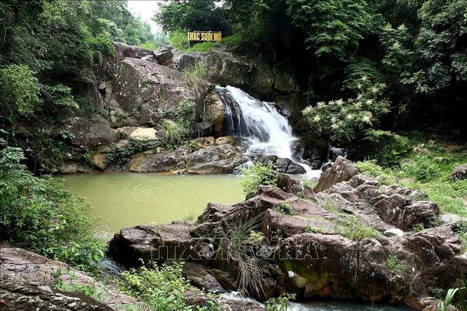 Khu du lịch sinh thái Suối Mỡ, xã Nghĩa Phương, huyện Lục Nam, tỉnh Bắc Giang. Ảnh: Minh Quyết - TTXVN