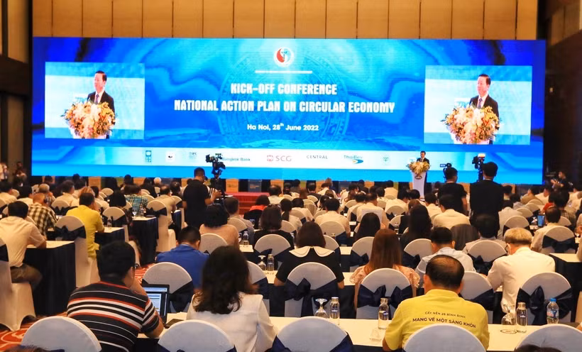 Quang cảnh hội nghị. Ảnh: Tuấn Anh - TTXVN 