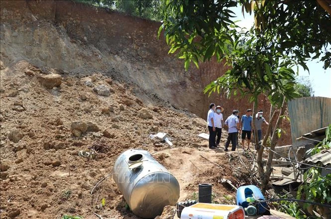 Yên Bái đang đối mặt với thách thức quy hoạch, sắp xếp lại dân cư gắn với phòng, chống thiên tai để giảm thiểu tình trạng di dân tự do, xâm lấn rừng. Ảnh: Tiến Khánh - TTXVN 