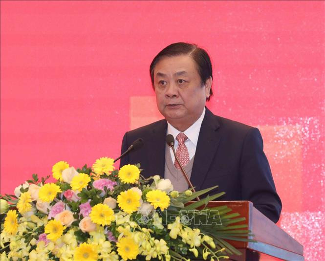 Bộ trưởng Bộ Nông nghiệp và Phát triển nông thôn Lê Minh Hoan. Ảnh: Phương Hoa - TTXVN 