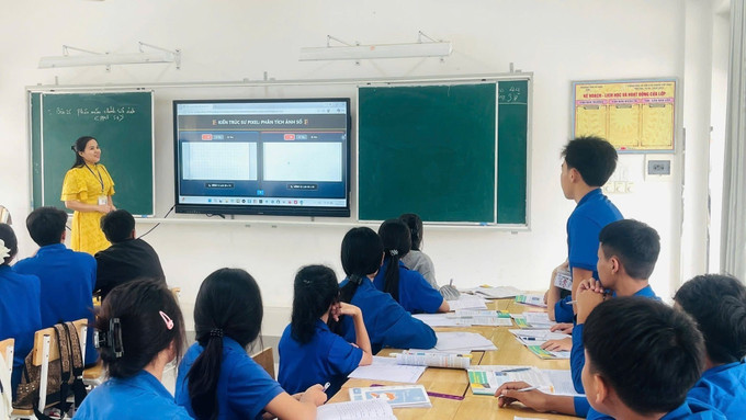 Mô hình bán trú kiểu mới đã góp phần nâng chất lượng giáo dục chuyển biến rõ rệt, tỷ lệ học sinh bỏ học giảm.