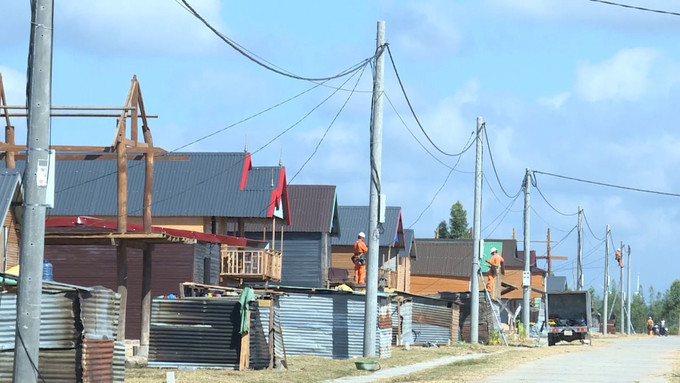 Khu tái định cư mới tại xã Pờ Tó, tỉnh Gia Lai với đầy đủ các tiện ích thiết yếu phục vụ cho 160 hộ dân.